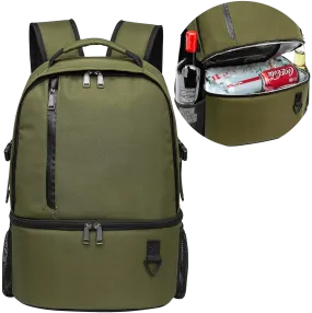 2 In One Waterproof Multifunction Backpack With Insulated Cooler