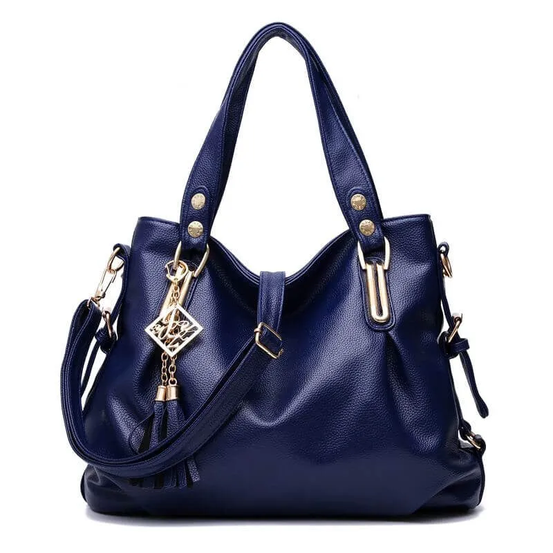 2020 new korean style chic elegant fashion versatile soft leather shoulder bag