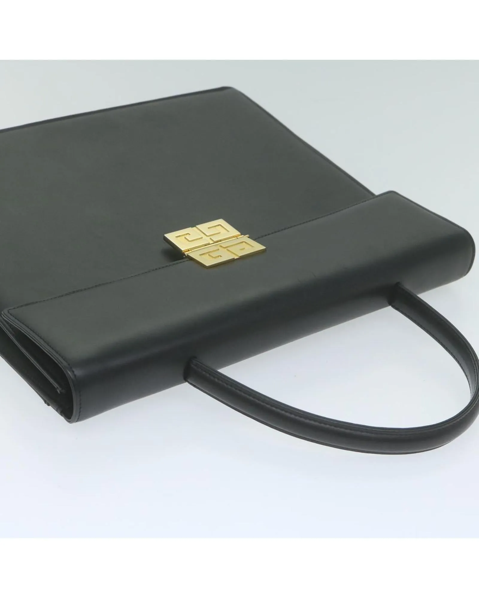 Authentic Givenchy Black Leather Hand Bag