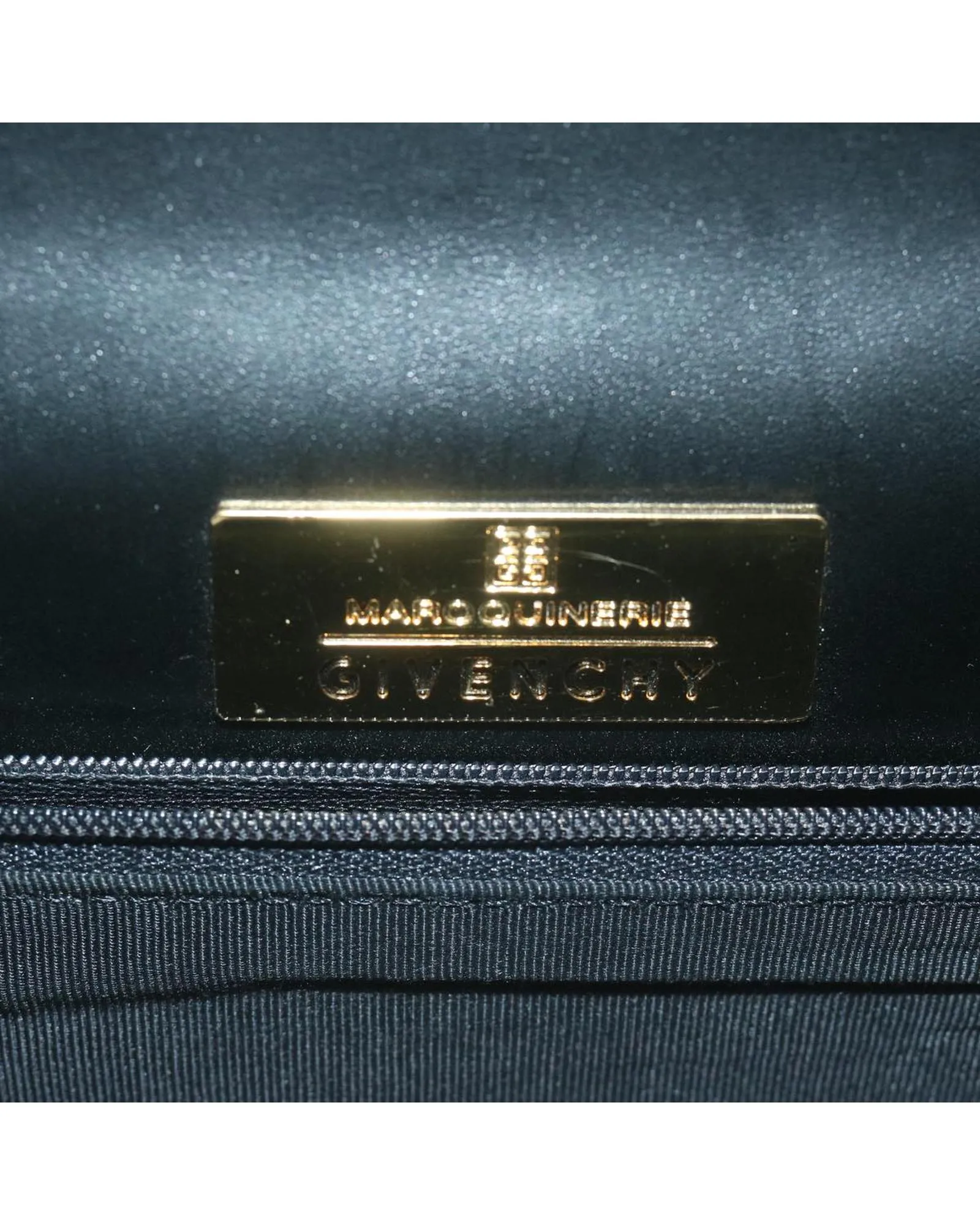 Authentic Givenchy Black Leather Hand Bag