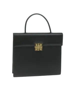 Authentic Givenchy Black Leather Hand Bag