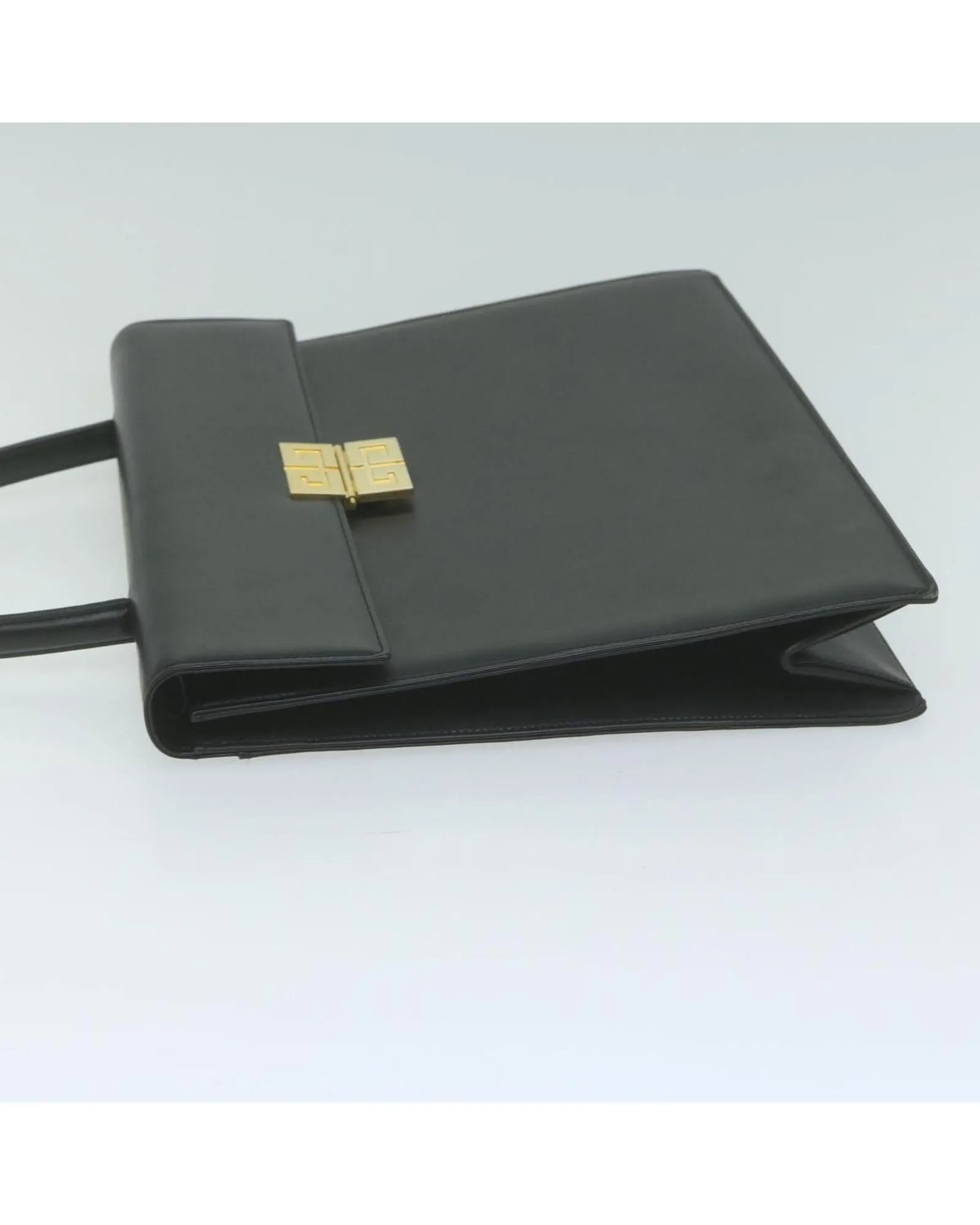 Authentic Givenchy Black Leather Hand Bag