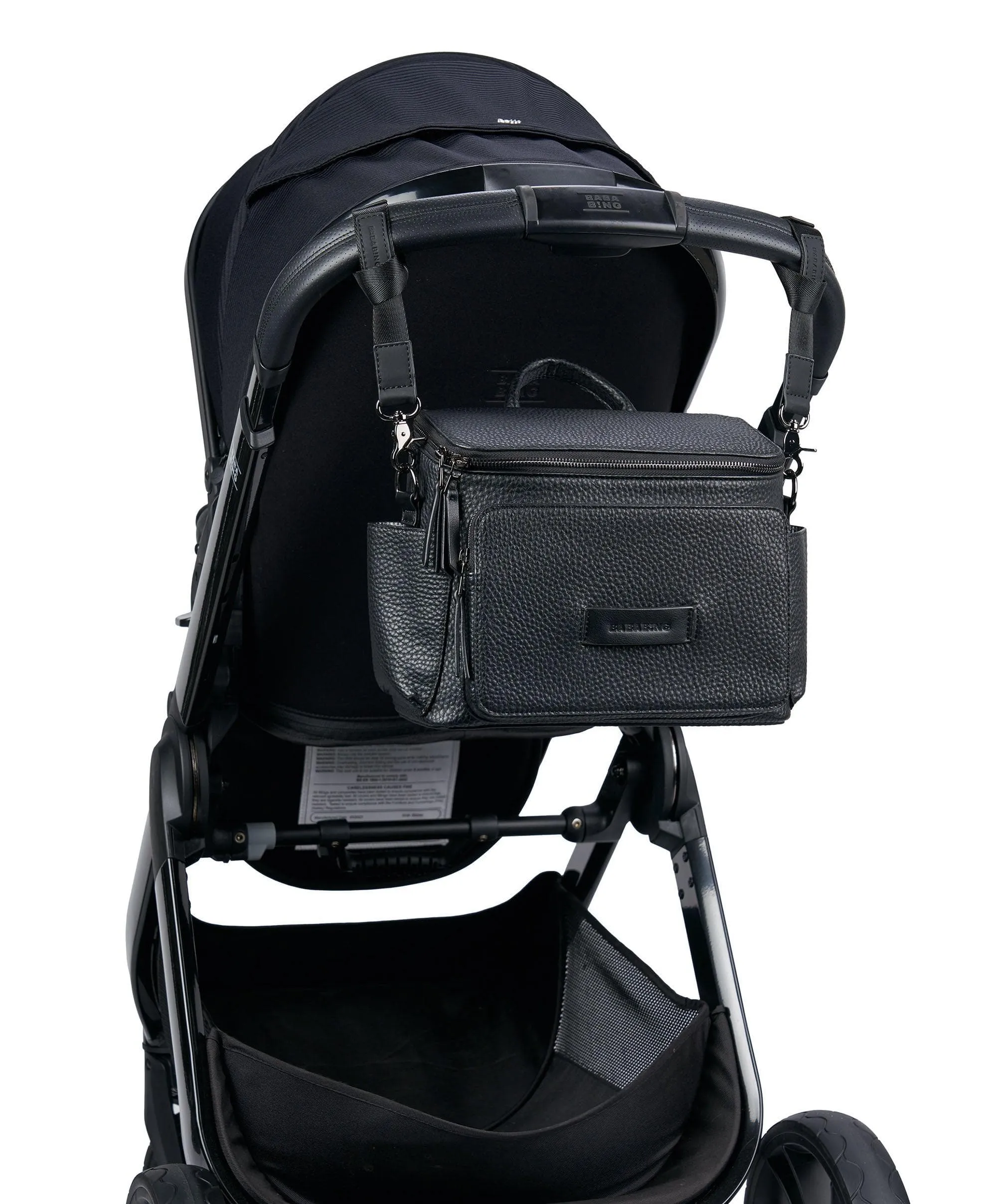 Bababing Isla Cross Body Vegan Leather Daypac - Black