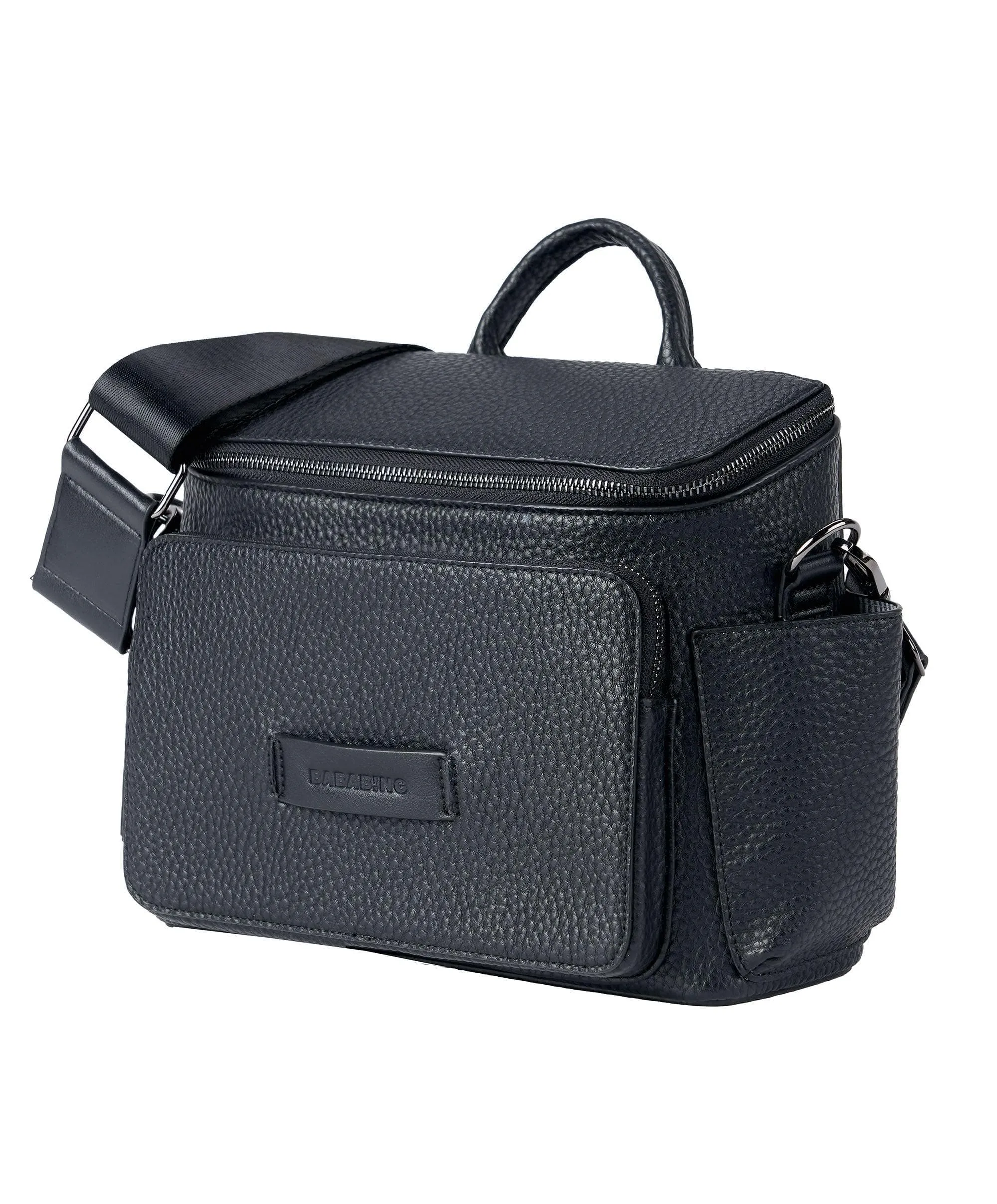 Bababing Isla Cross Body Vegan Leather Daypac - Black