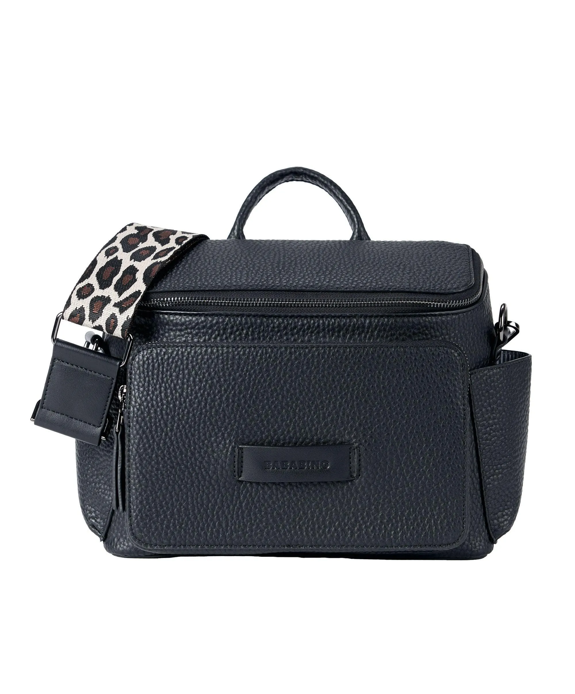 Bababing Isla Cross Body Vegan Leather Daypac - Black