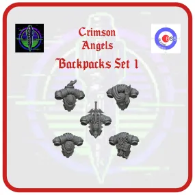 Backpacks Set 1 - Crimson Angels