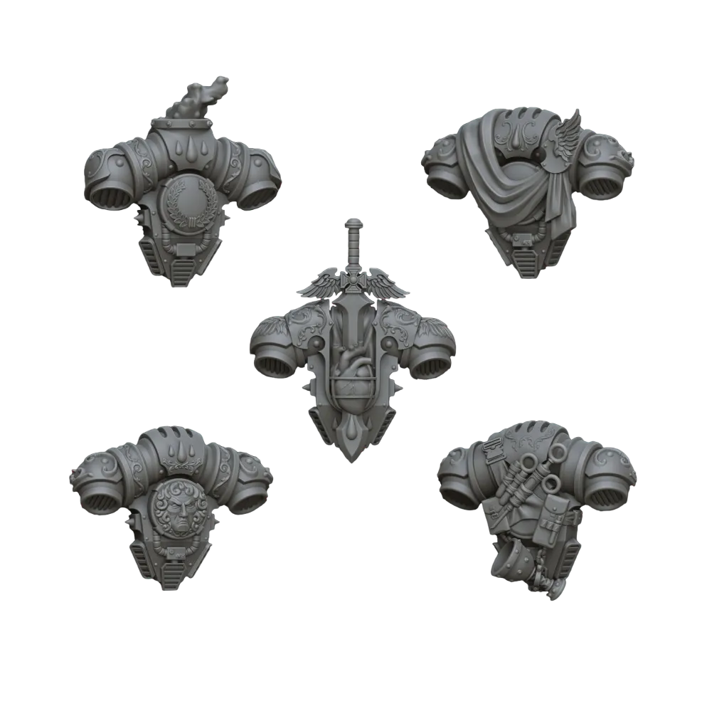 Backpacks Set 1 - Crimson Angels