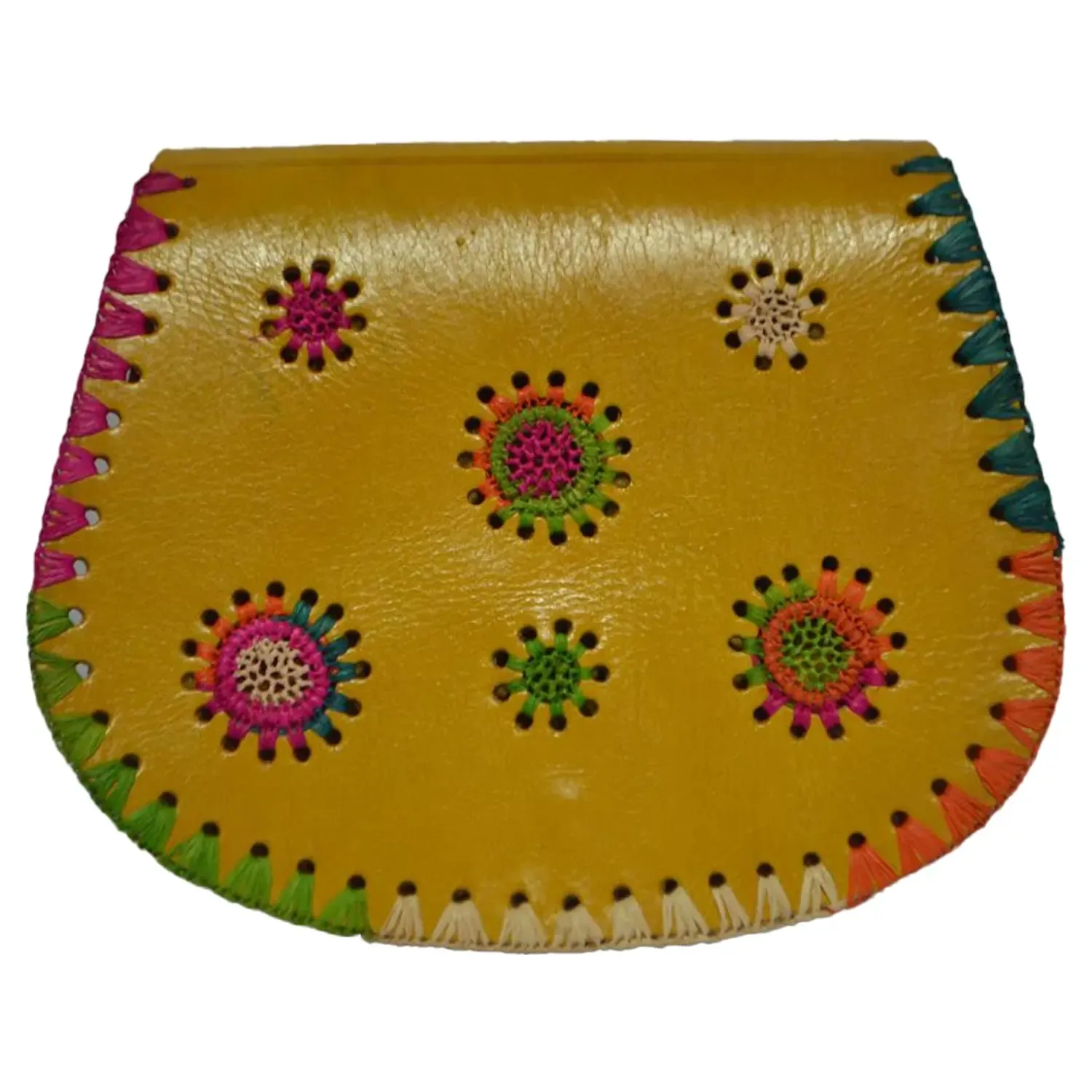 Biyadina Store Handbag Purse - Gold - Stylish & Functional Travel Accessory - Premium Calfskin Leather Colorful Design - Multiple Compartments