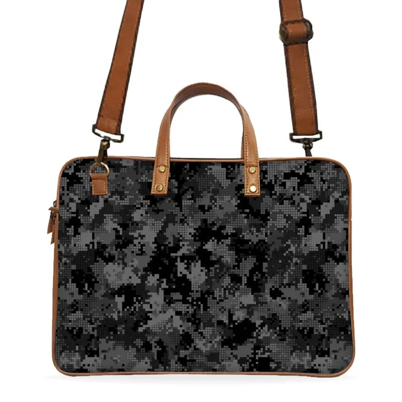 Black Pop Deluxe Laptop Bag
