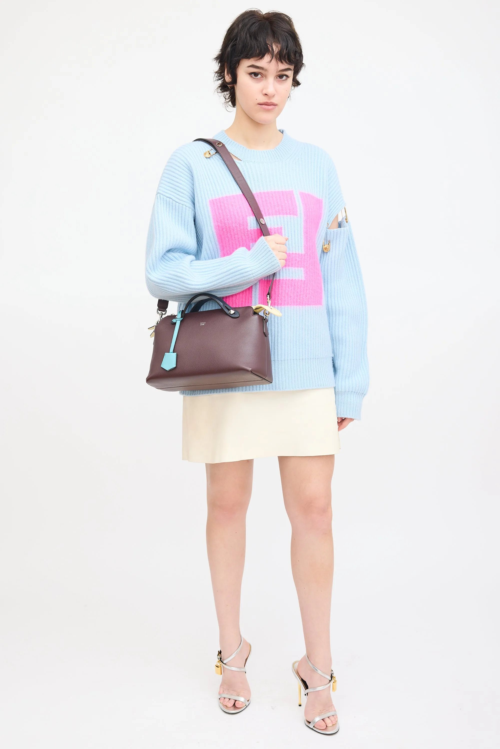 Burgundy Leather By The Way Bag