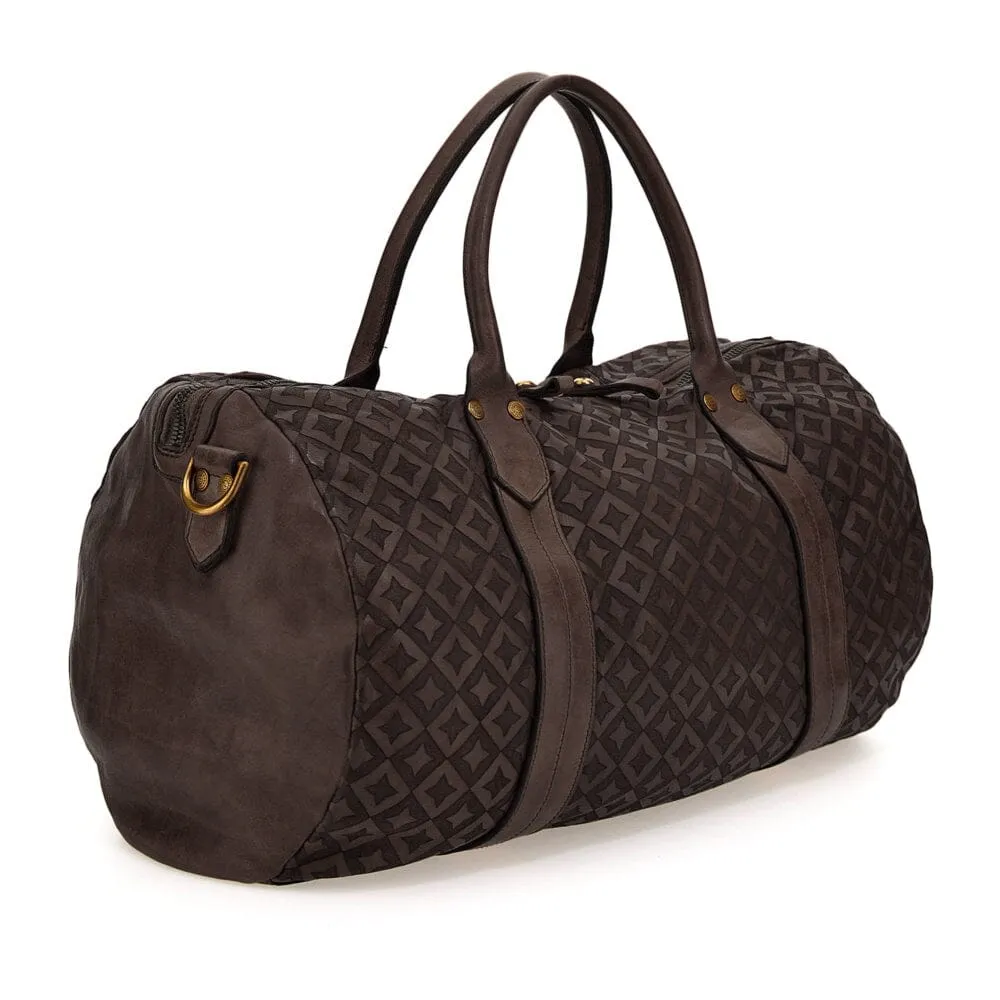 Campomaggi Aron Weekend Bag, Star Laser Print