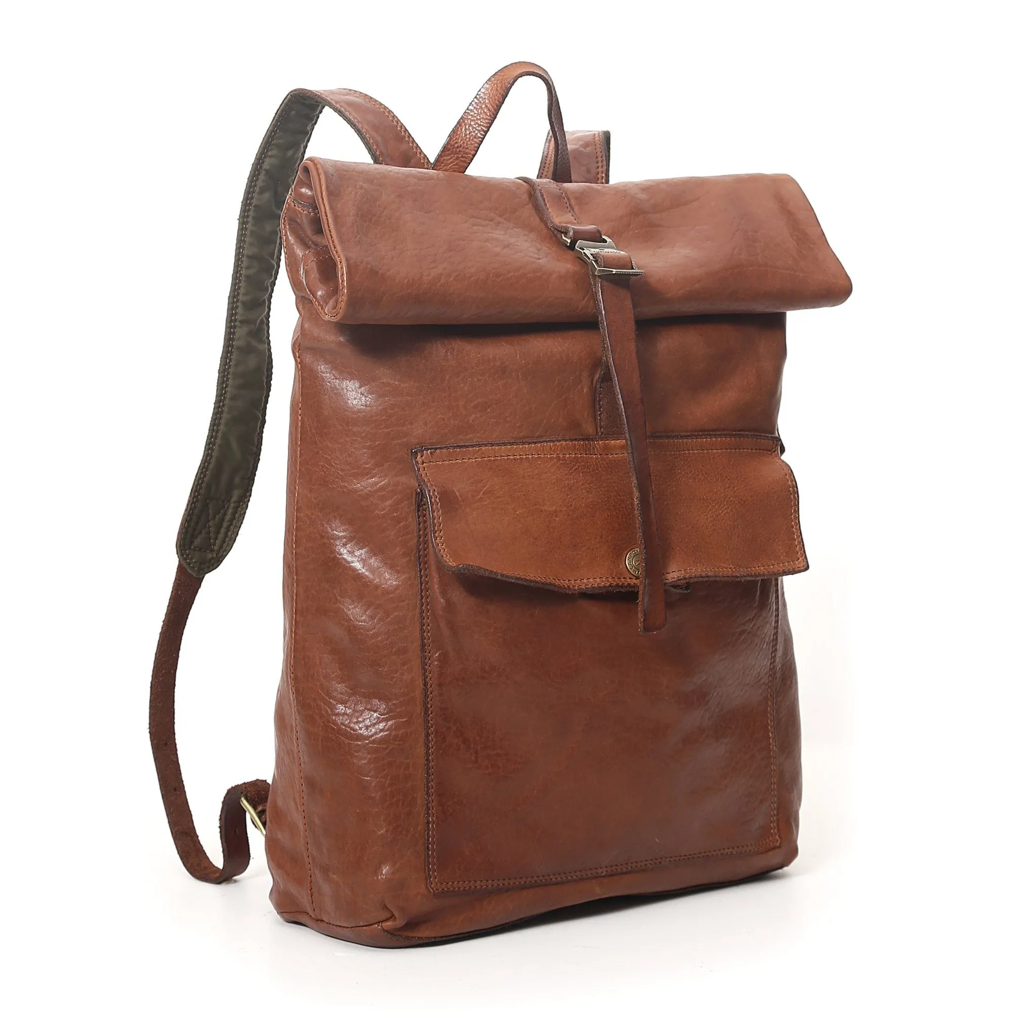 Campomaggi Leather Rolltop Rucksack