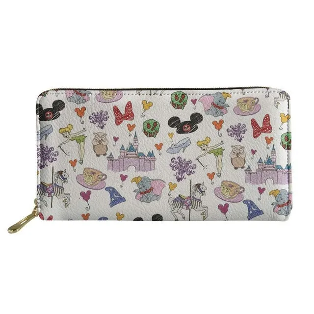 Cartoon Large Tote Shoulder Bag, Mouse Design