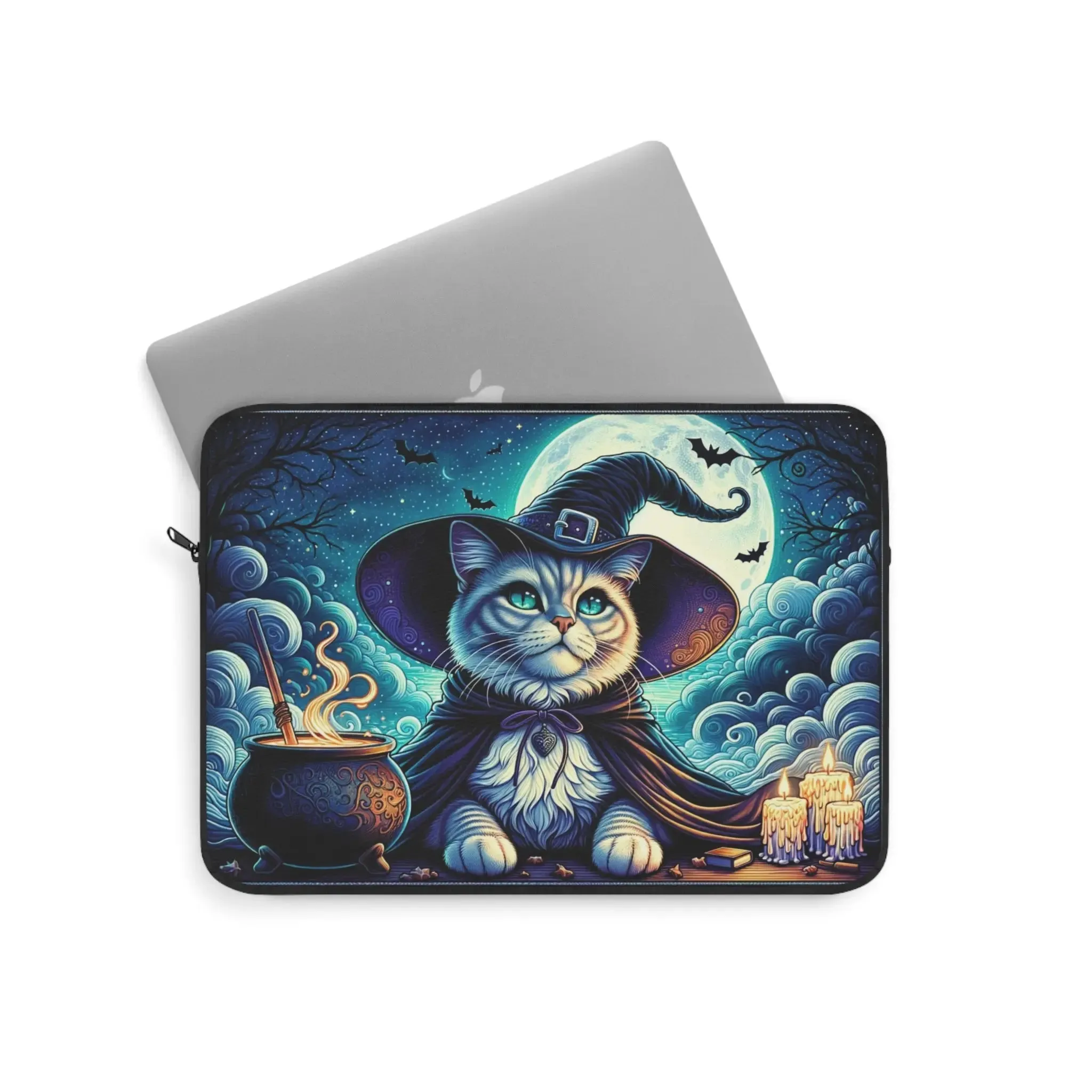 Cat Witch Potion Maker - Cat Lover - Laptop Sleeve