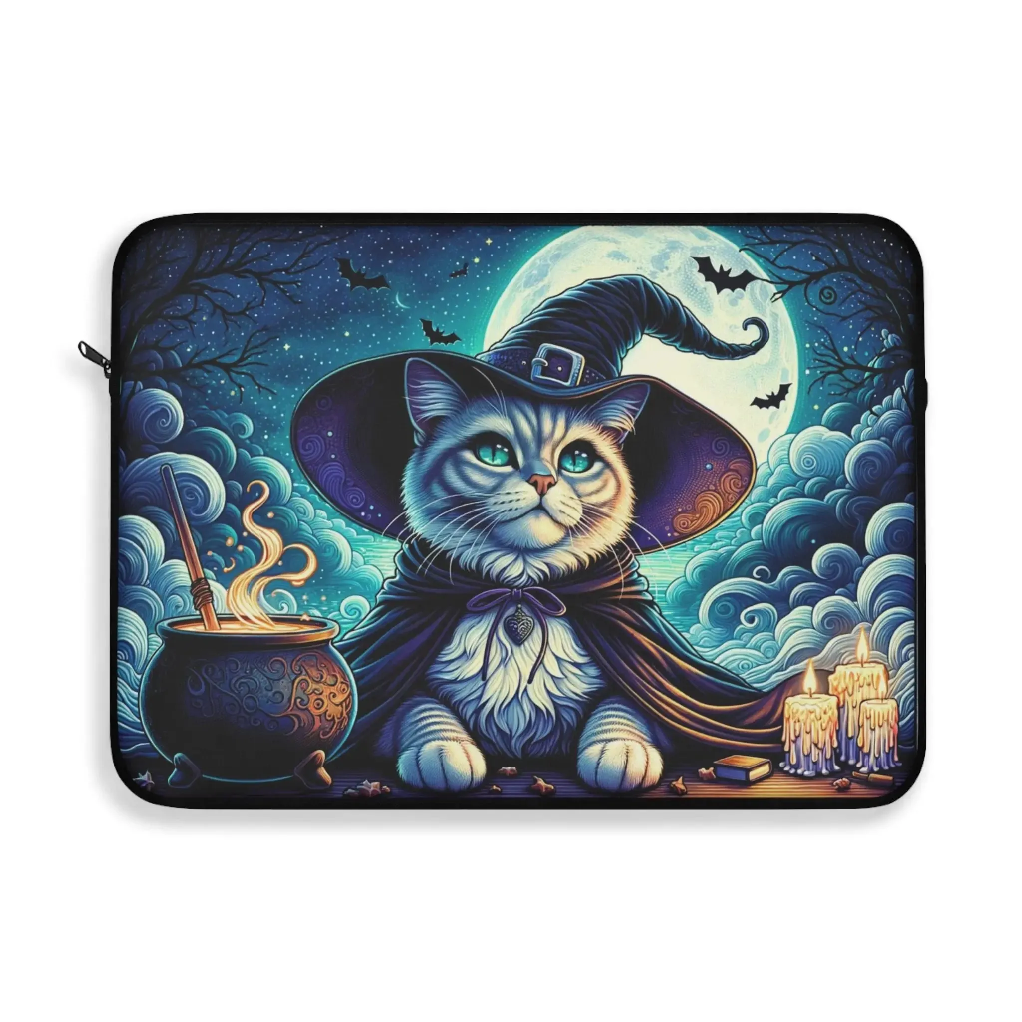 Cat Witch Potion Maker - Cat Lover - Laptop Sleeve