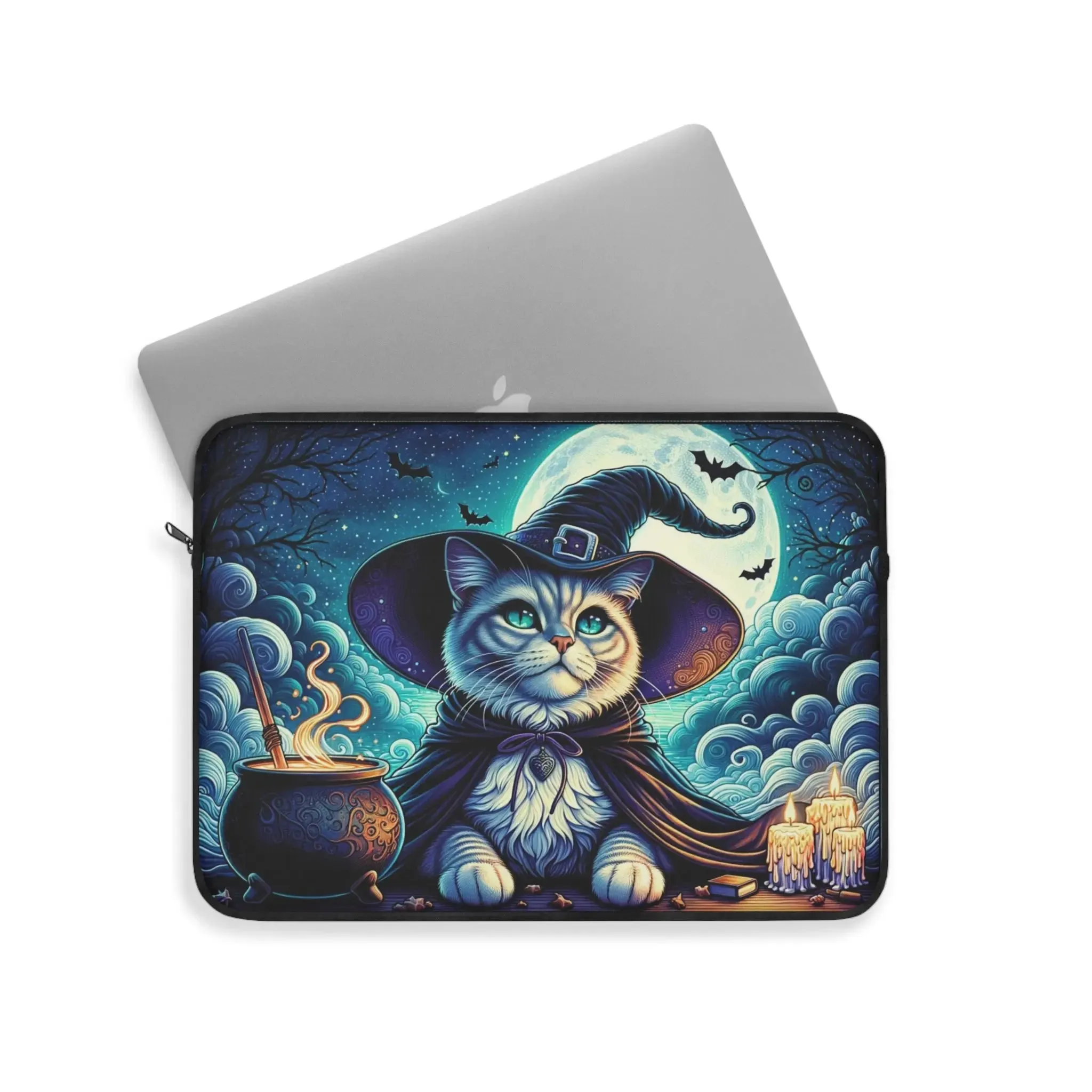Cat Witch Potion Maker - Cat Lover - Laptop Sleeve