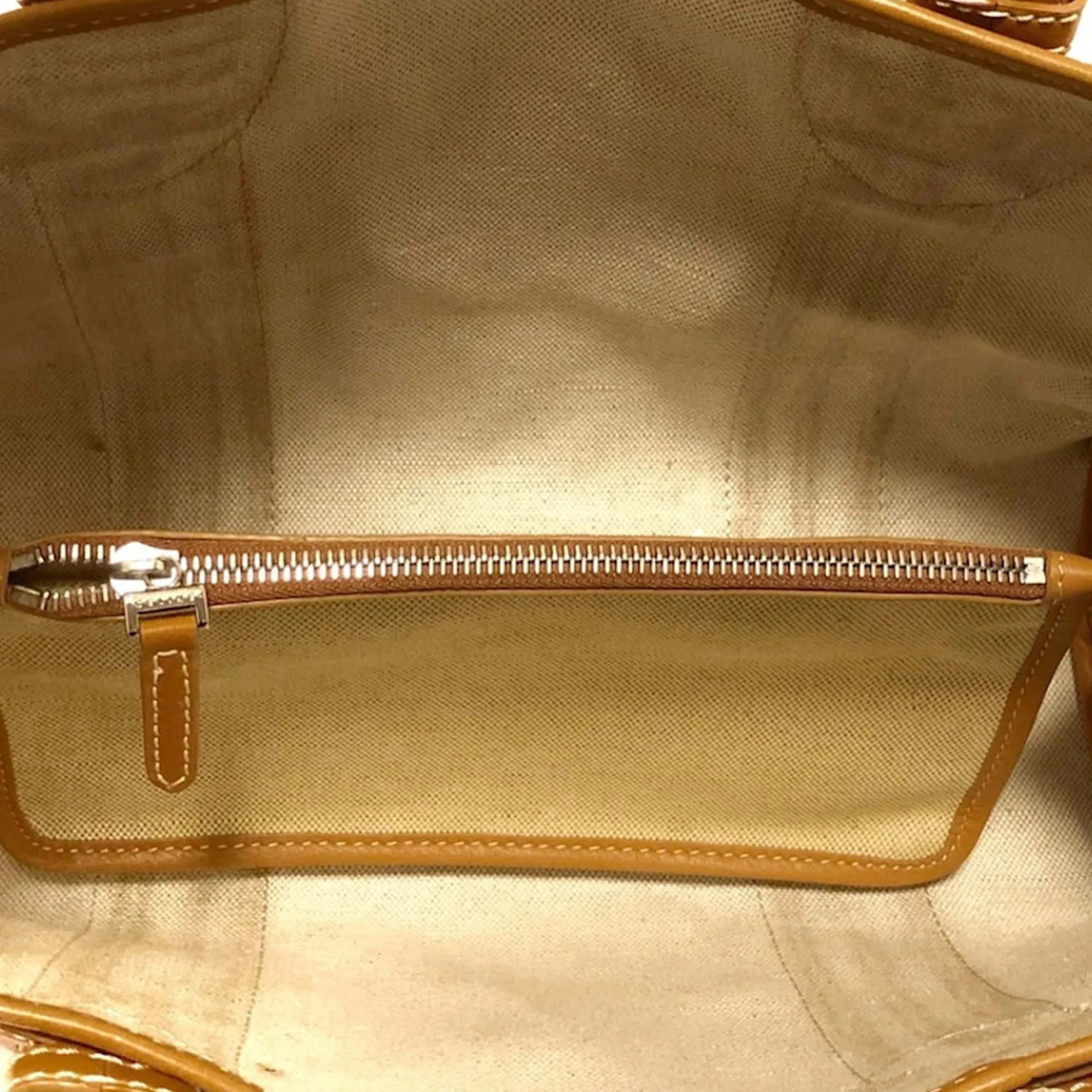 Celine C Macadam Canvas Handbag (SHG-27792)