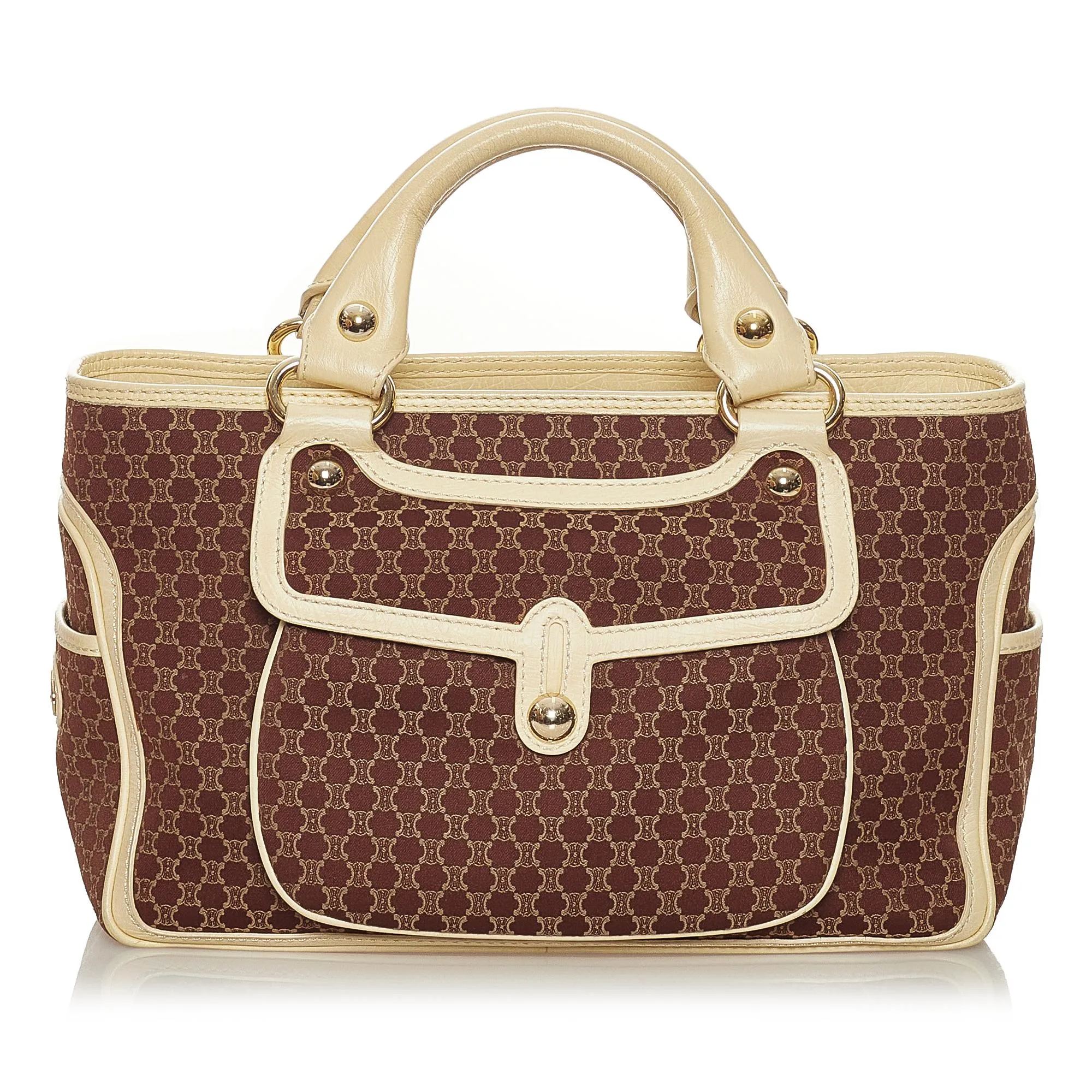 Celine Macadam Boogie Canvas Handbag (SHG-36208)