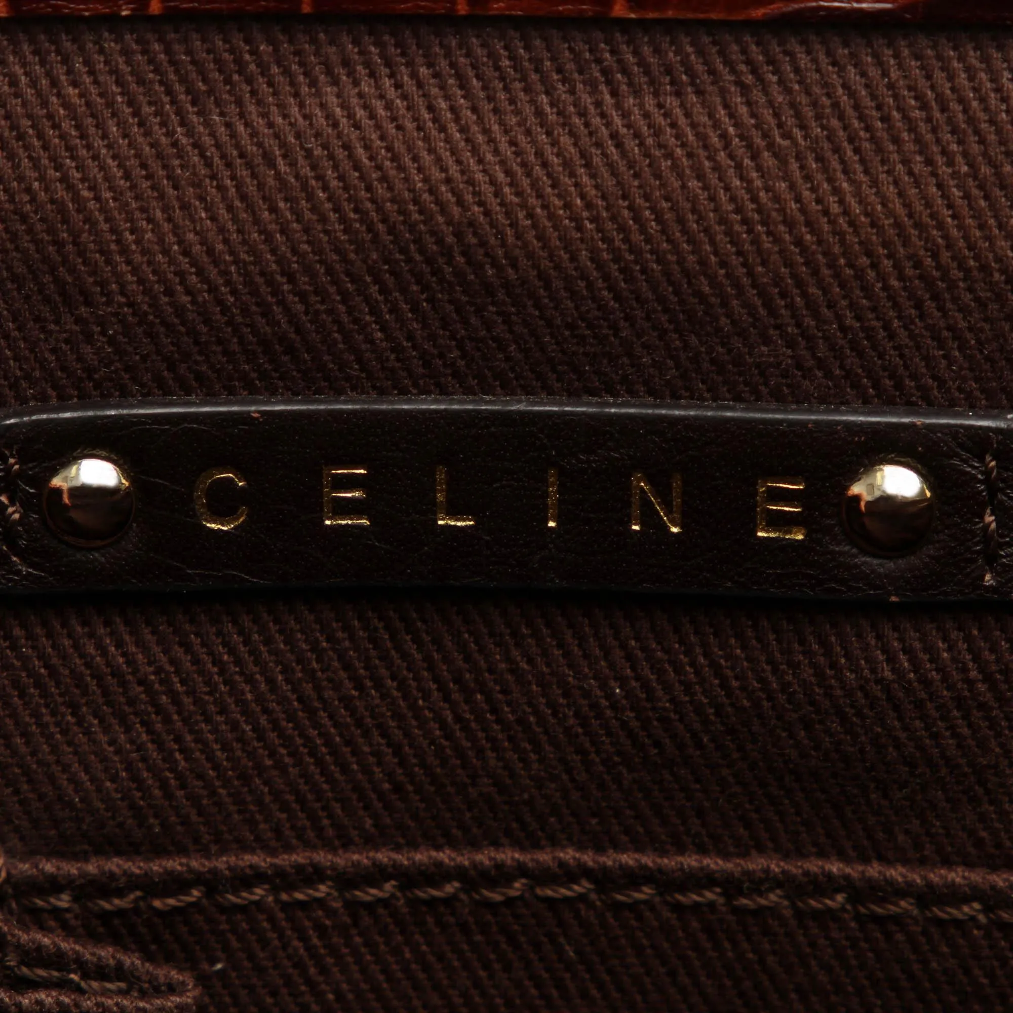 Celine Macadam Boogie Canvas Handbag (SHG-36209)