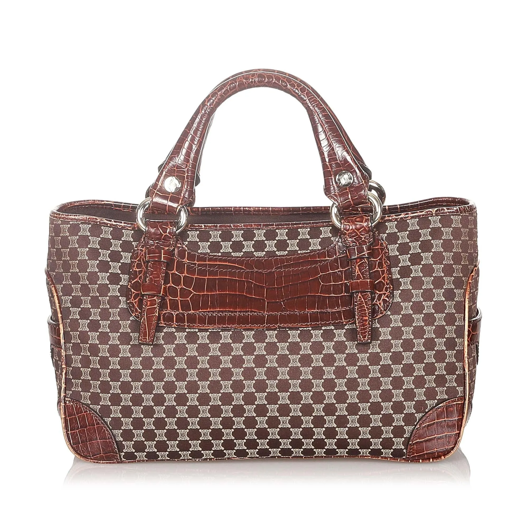 Celine Macadam Boogie Canvas Handbag (SHG-36209)