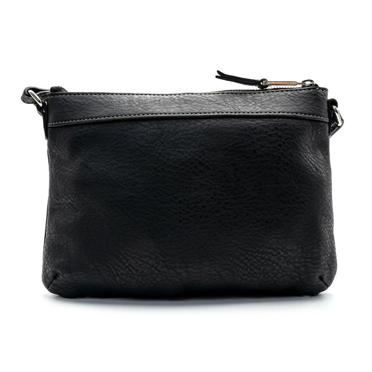 Chaps Shoulder Bags Leather Black Colour For Women