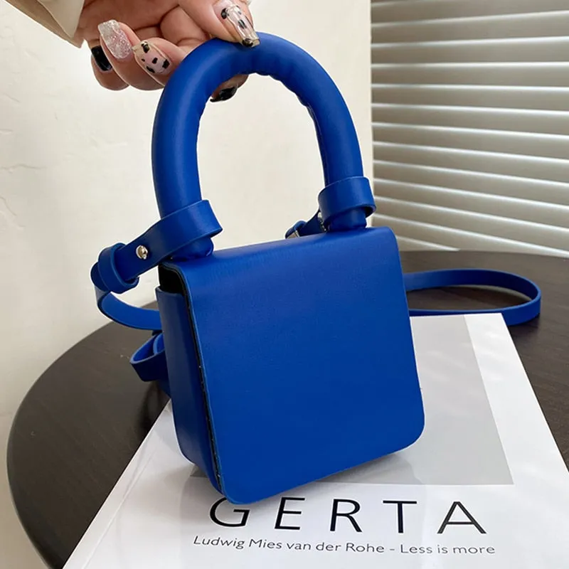 Christmas Gift с доставкой 2020 Trend Women Ladies Solid Color Crossbody Handbag  PU Leather Zipper Composite Bags Buckle Shoulder Strap Purse