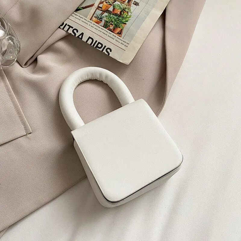 Christmas Gift с доставкой 2020 Trend Women Ladies Solid Color Crossbody Handbag  PU Leather Zipper Composite Bags Buckle Shoulder Strap Purse