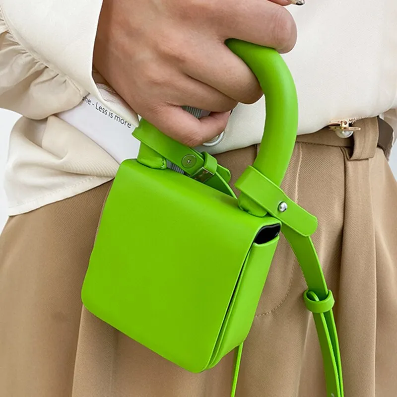 Christmas Gift с доставкой 2020 Trend Women Ladies Solid Color Crossbody Handbag  PU Leather Zipper Composite Bags Buckle Shoulder Strap Purse