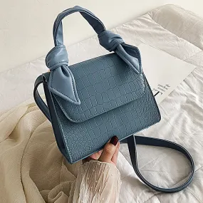 Christmas Gift MINI Stone Pattern PU Leather Crossbody Bags For Women 2020 Luxury Shoulder Simple Bag Lady Totes Design Handle Handbags