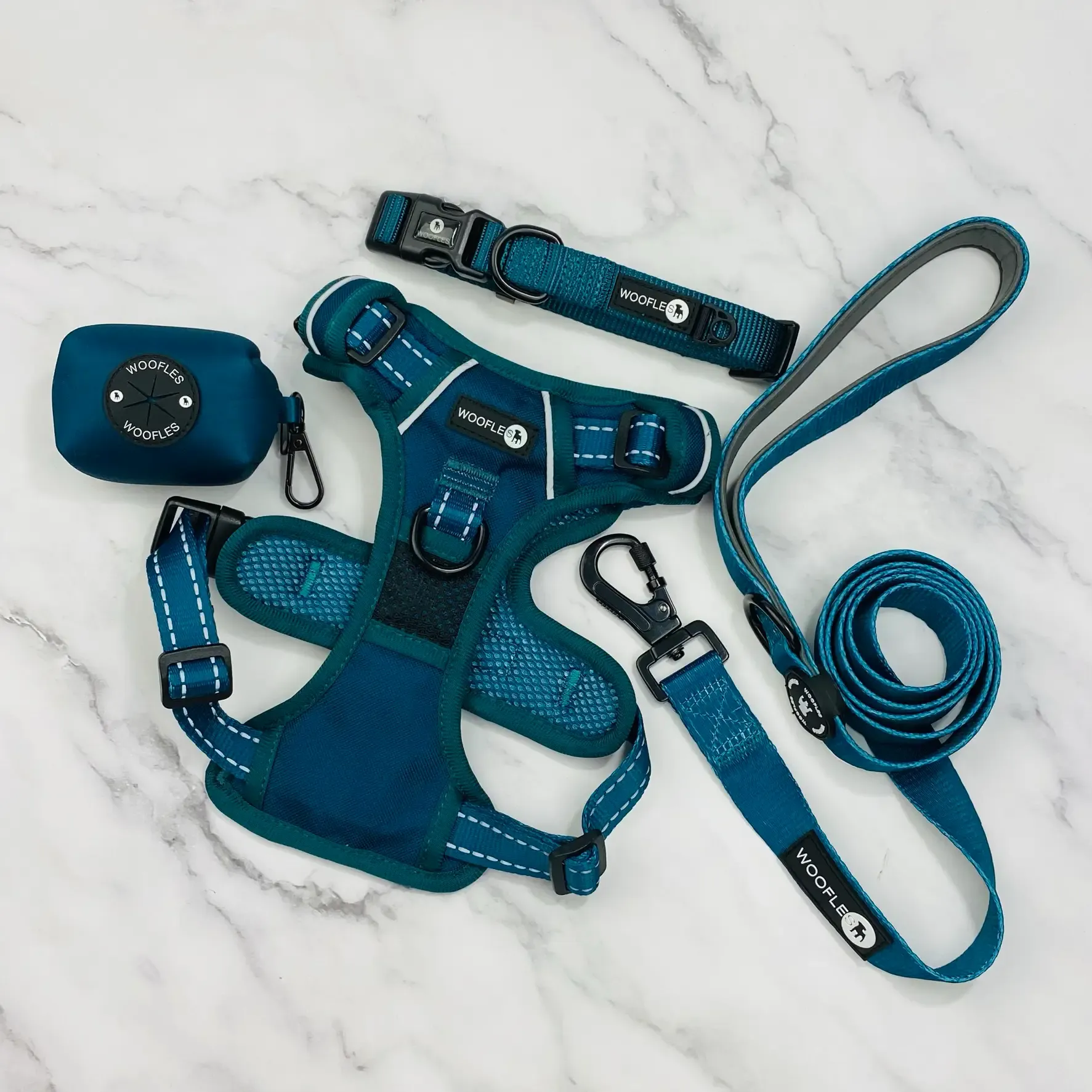 Classic Colours Poo Bag Holder - Deep Teal