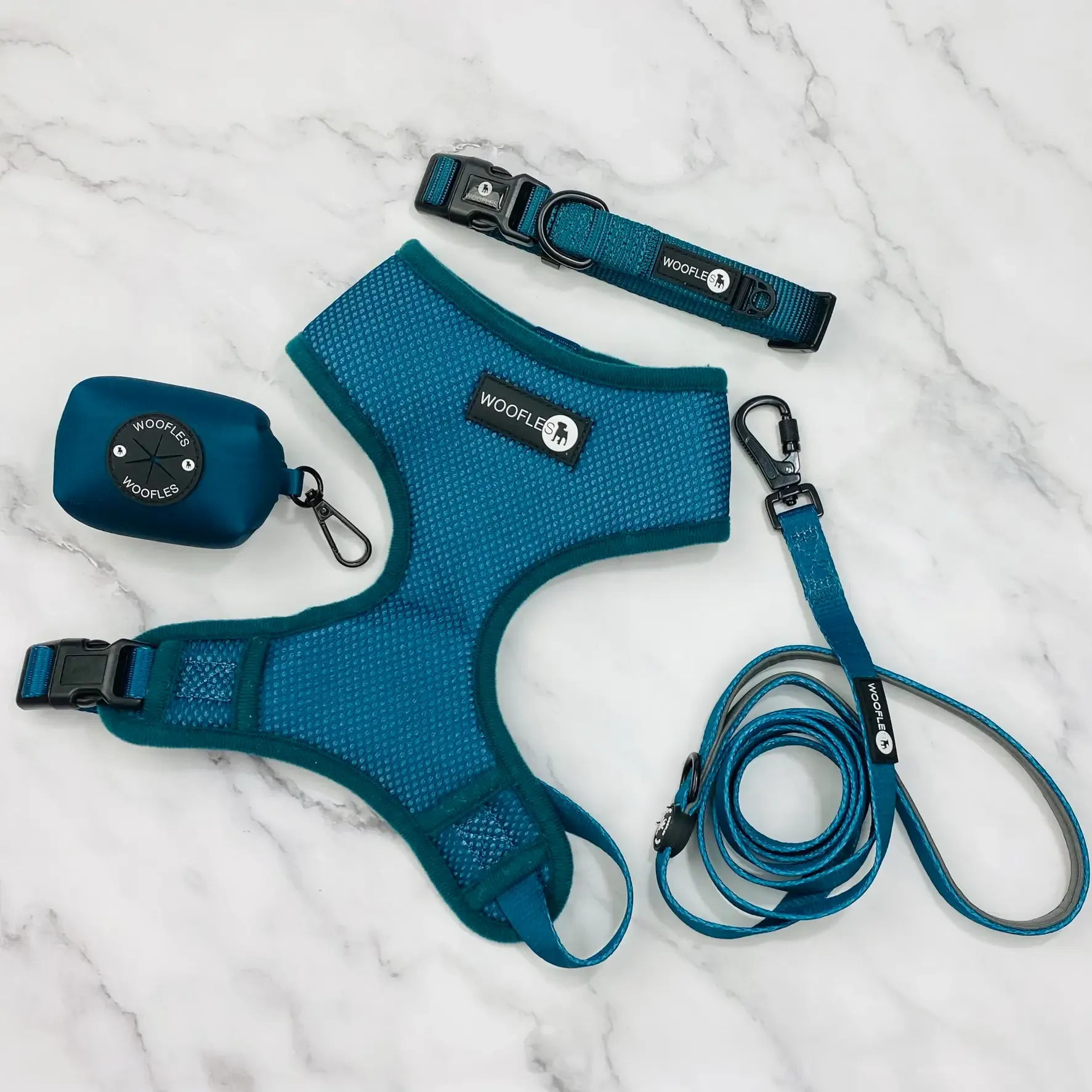 Classic Colours Poo Bag Holder - Deep Teal