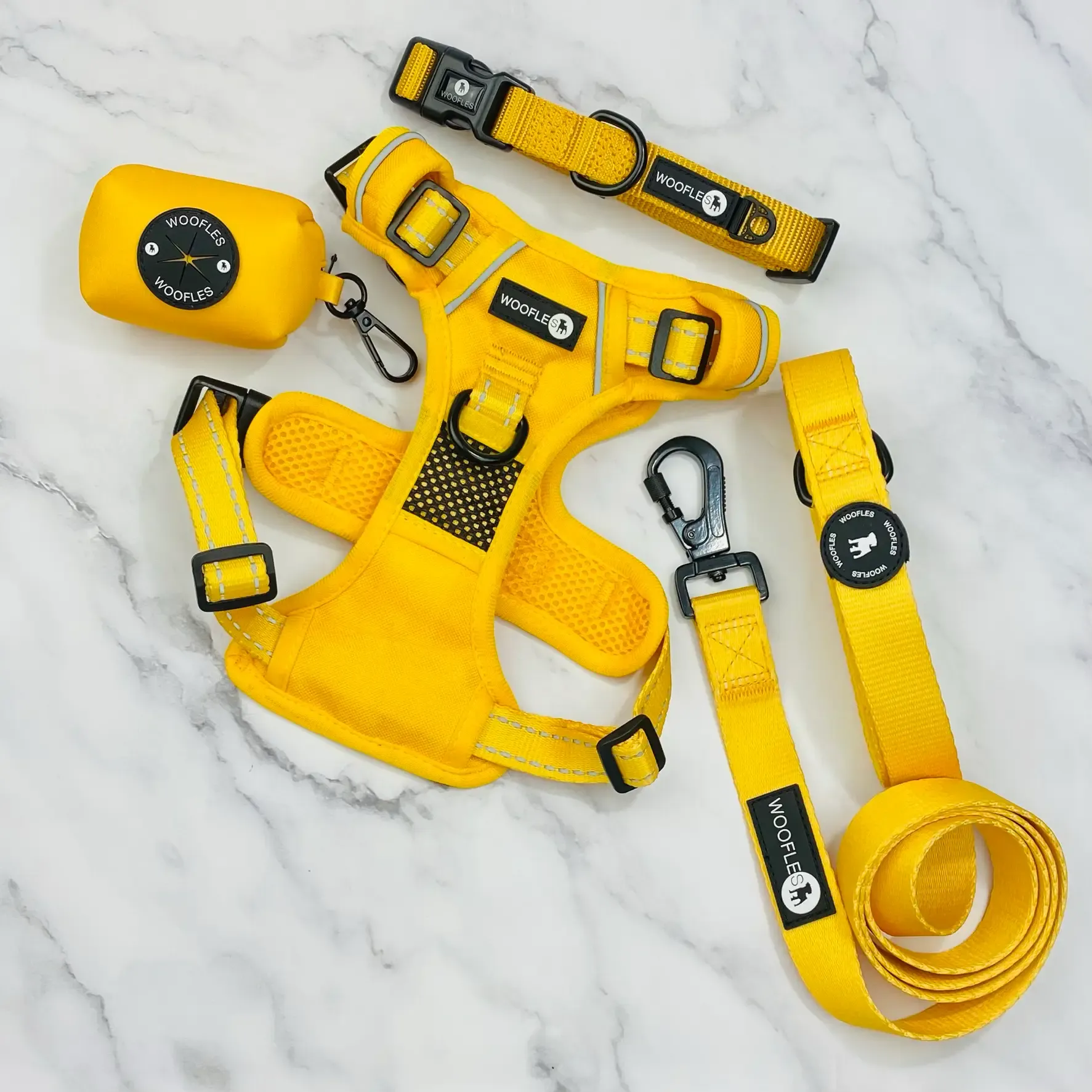 Classic Colours Poo Bag Holder - Mustard Yellow