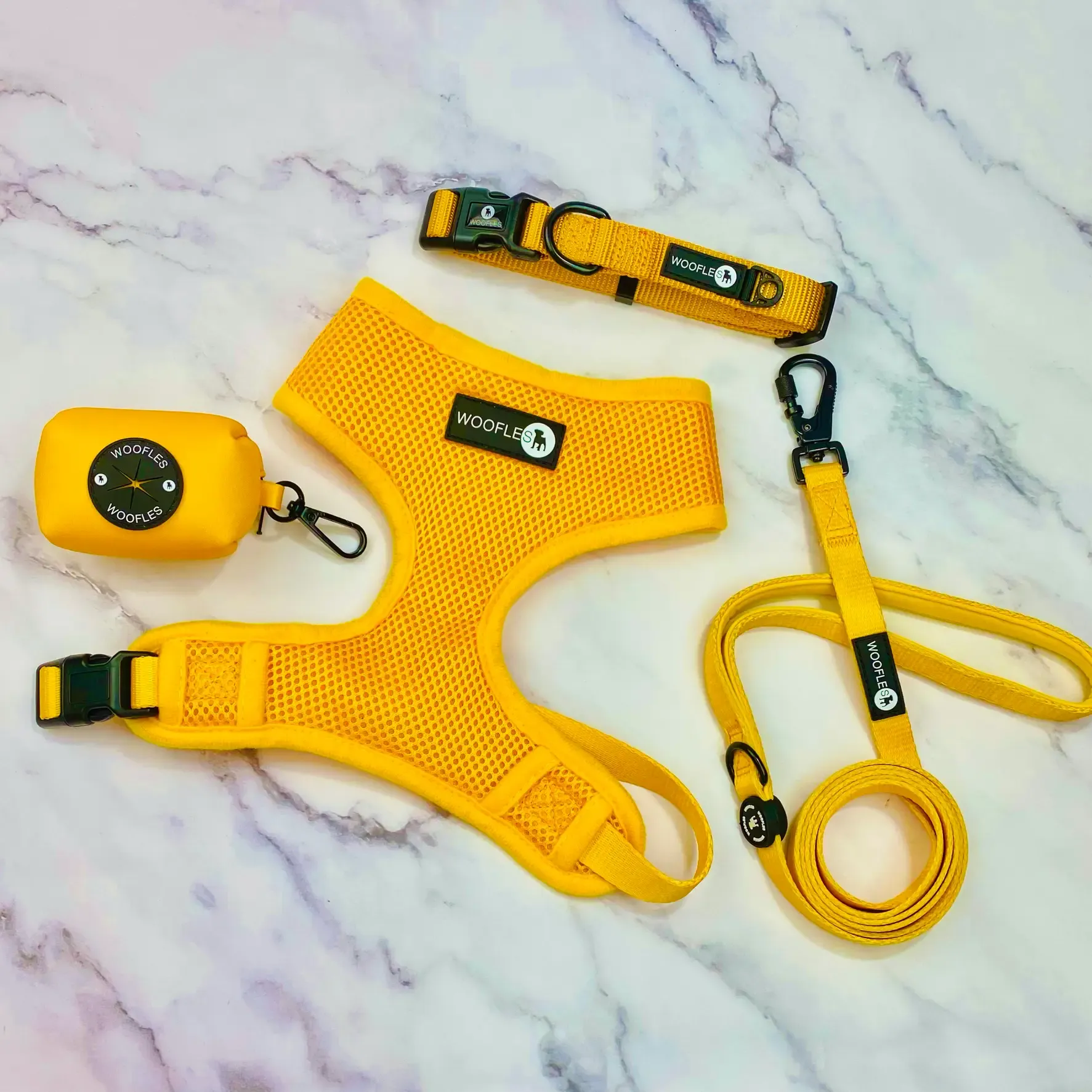 Classic Colours Poo Bag Holder - Mustard Yellow