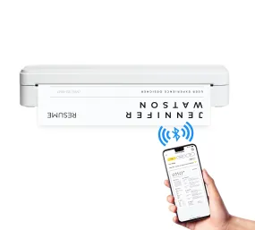 Core Innovations Pro Wireless Inkless Thermal Printer, iOS & Android Compatible, 8.5" x 11"