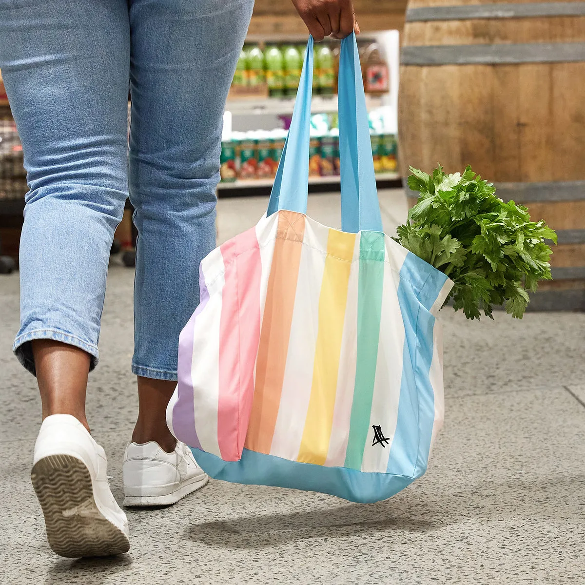 Dock & Bay Foldaway Tote Bags - Unicorn Waves