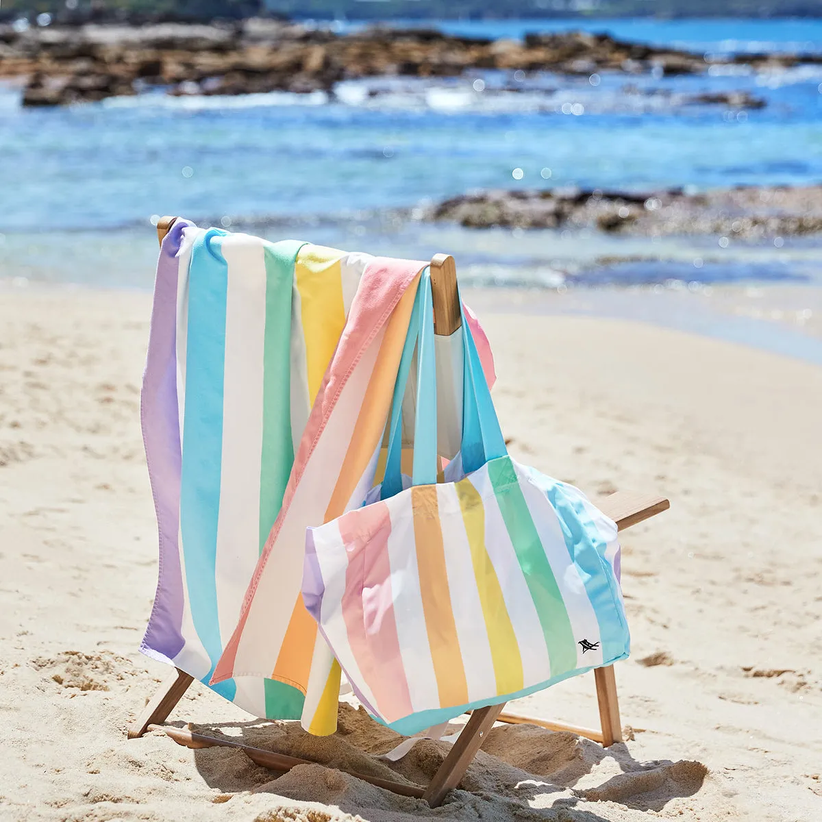 Dock & Bay Foldaway Tote Bags - Unicorn Waves