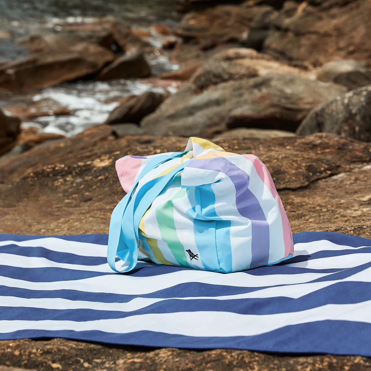 Dock & Bay Foldaway Tote Bags - Unicorn Waves