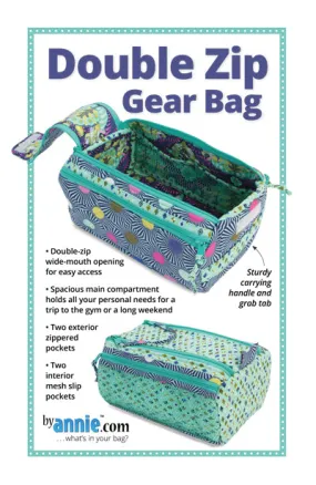 Double Zip Gear Bag - Pattern By Annie