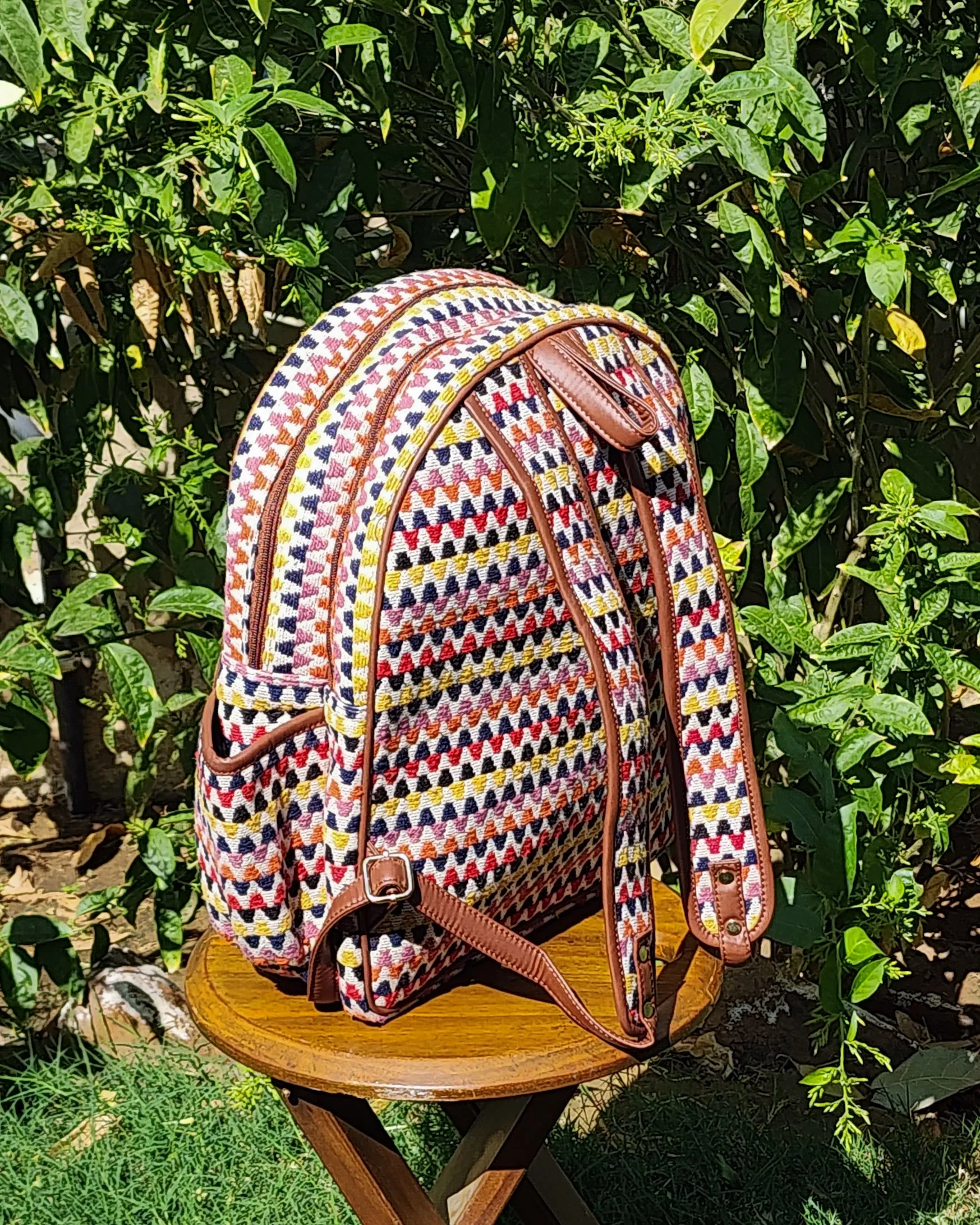Earthy Maze Backpack