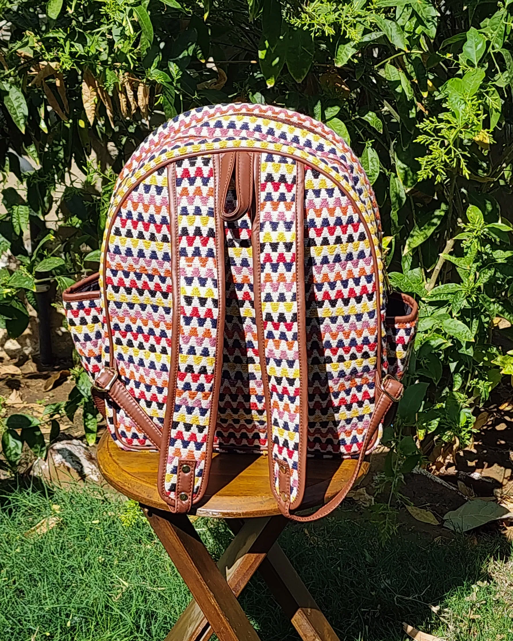 Earthy Maze Backpack