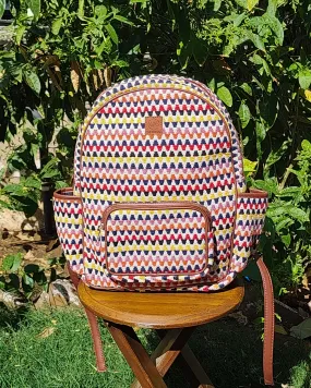 Earthy Maze Backpack