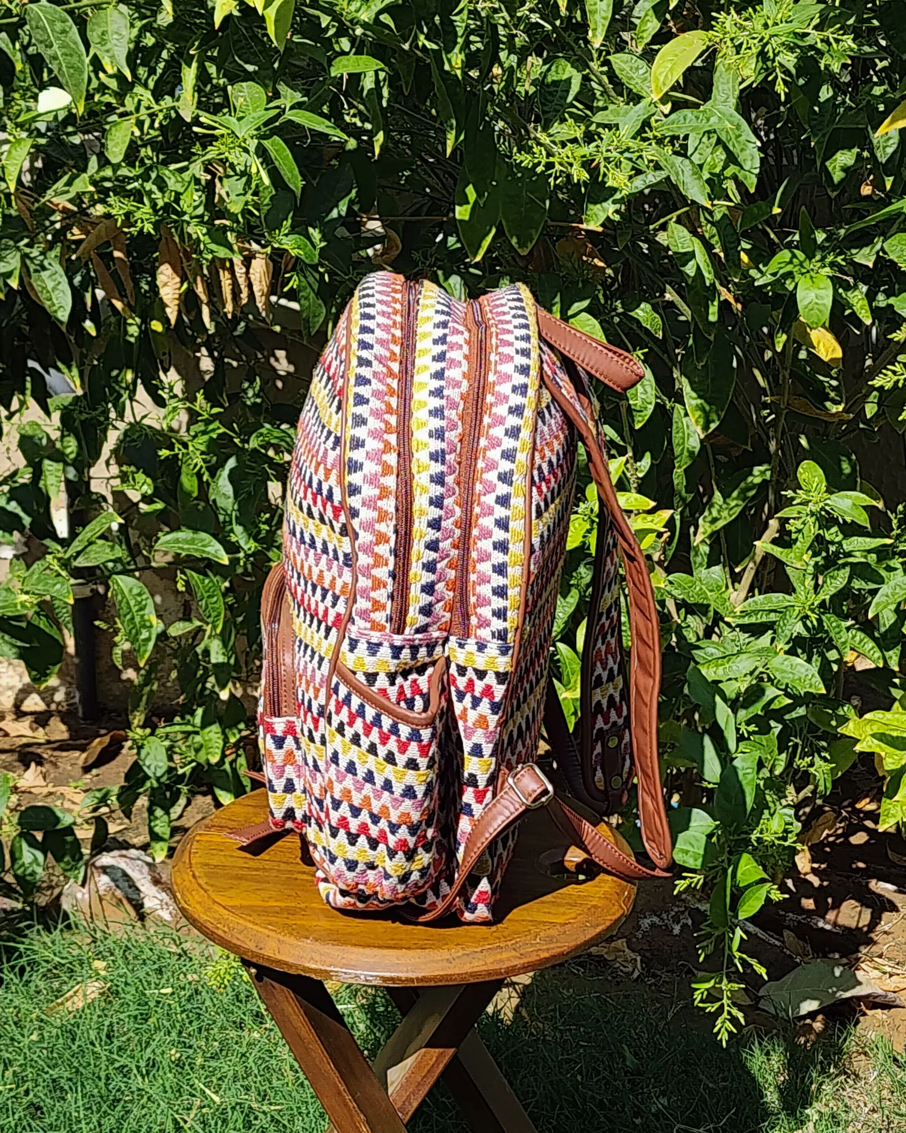 Earthy Maze Backpack
