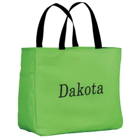 Essential Tote  Green Apple