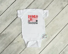 Exclusive Sketchy Valentines Romeo in Training Machine Embroidery Design 6x6