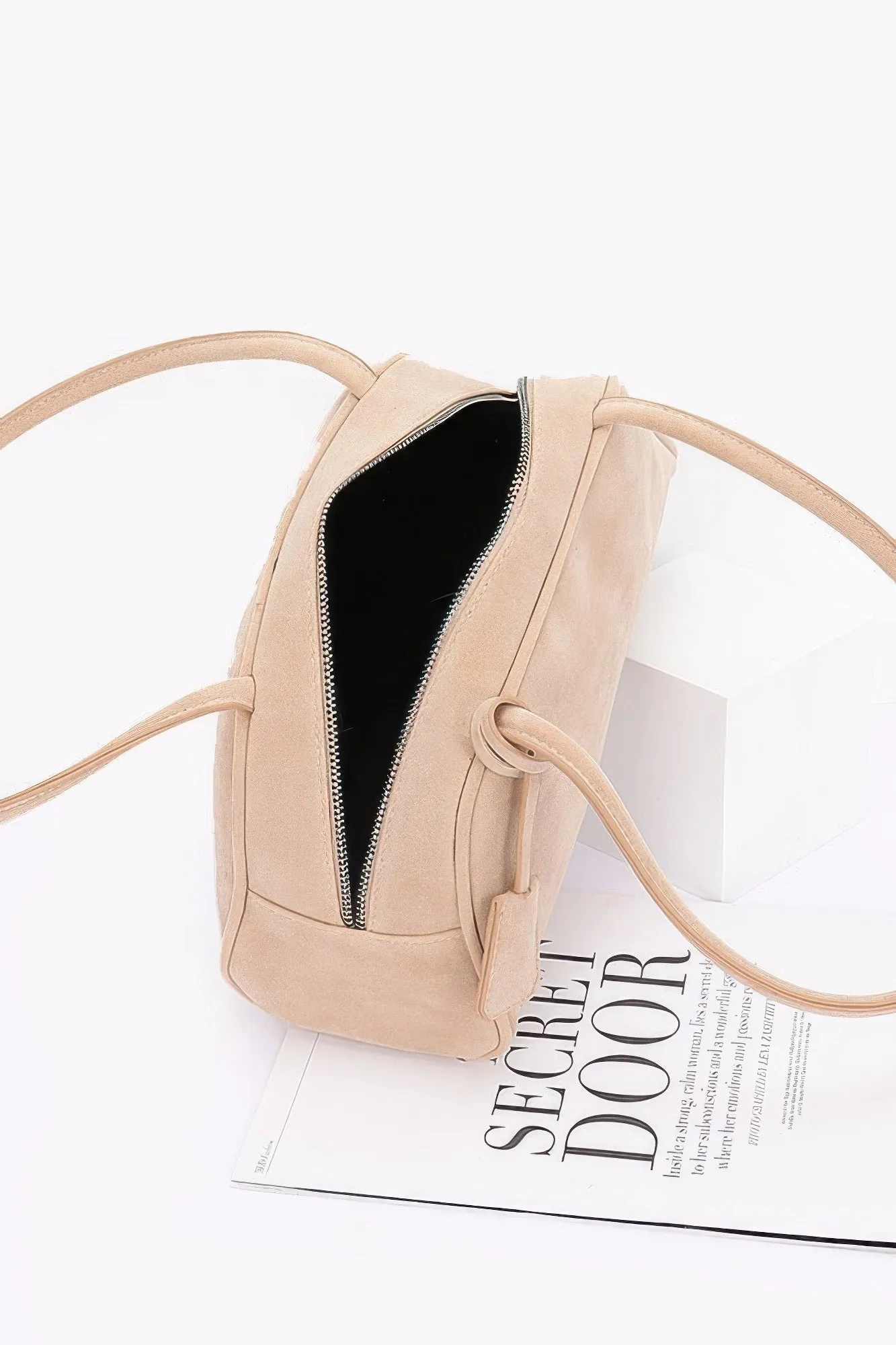 Faux Suede sport Bag