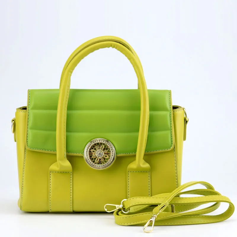 Flora Solid Genuine Leather Shoulder Bag for Women Art#1662 #22