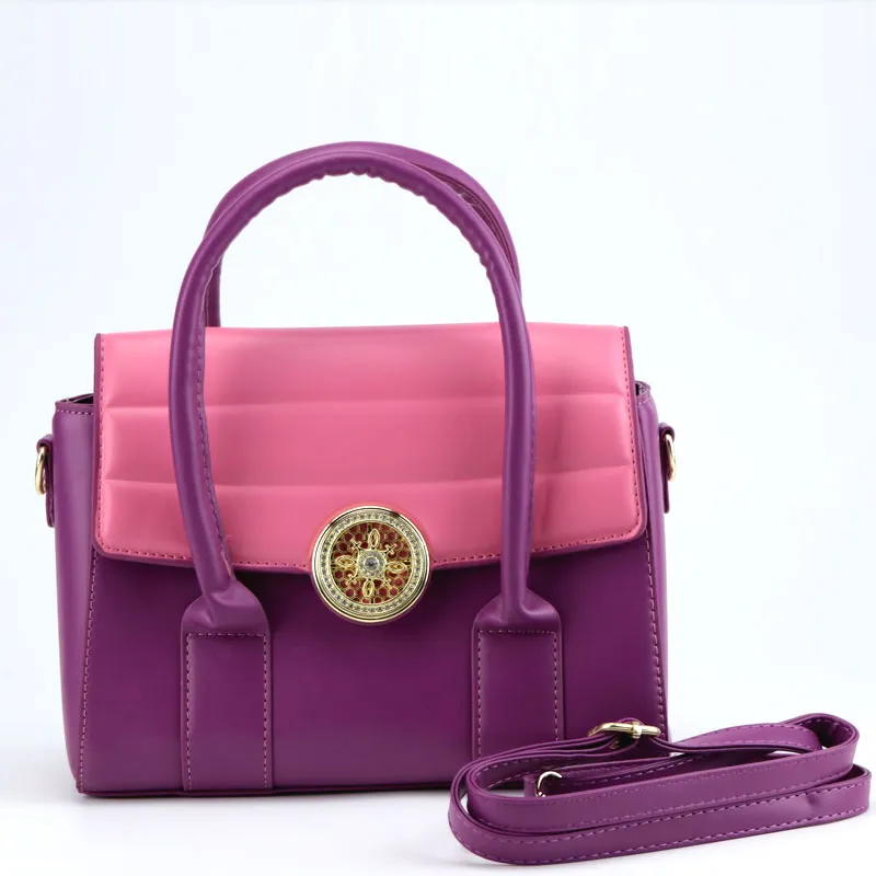 Flora Solid Genuine Leather Shoulder Bag for Women Art#1662 #22