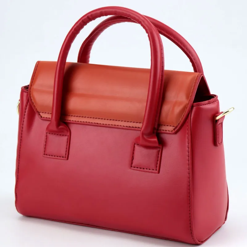 Flora Solid Genuine Leather Shoulder Bag for Women Art#1662 #22