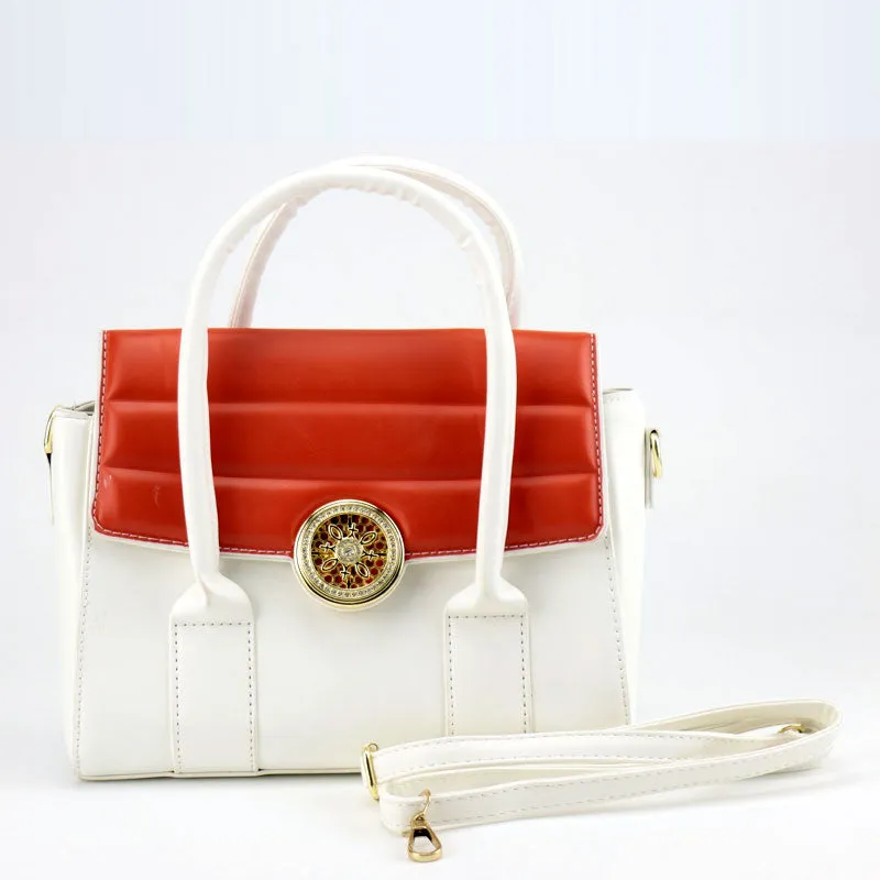 Flora Solid Genuine Leather Shoulder Bag for Women Art#1662 #22