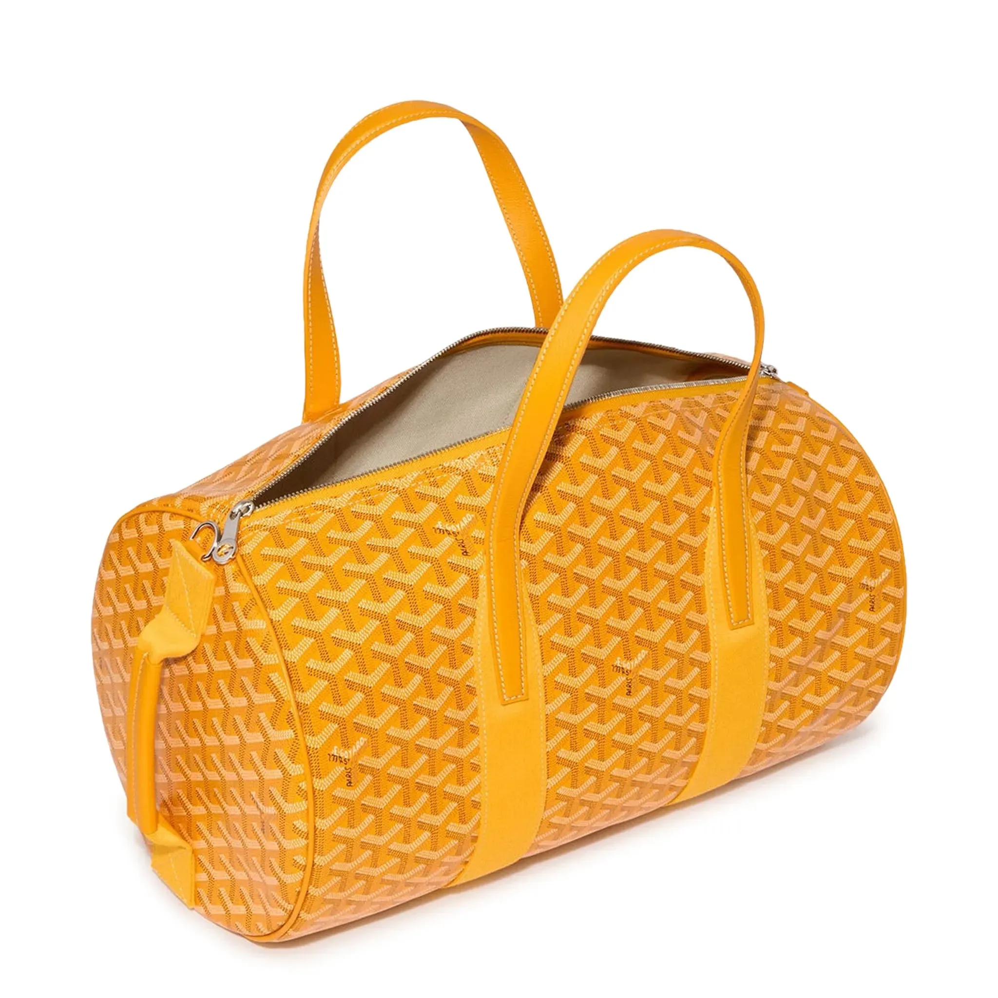 Goyard Barrel 40 Sports Bag Yellow